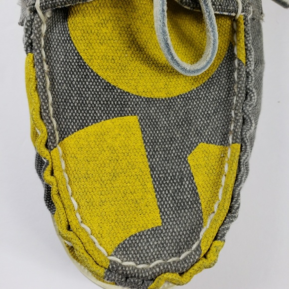 Sperry Other - Sperry Mens Yellow & Gray Graphic Boat Shoes
